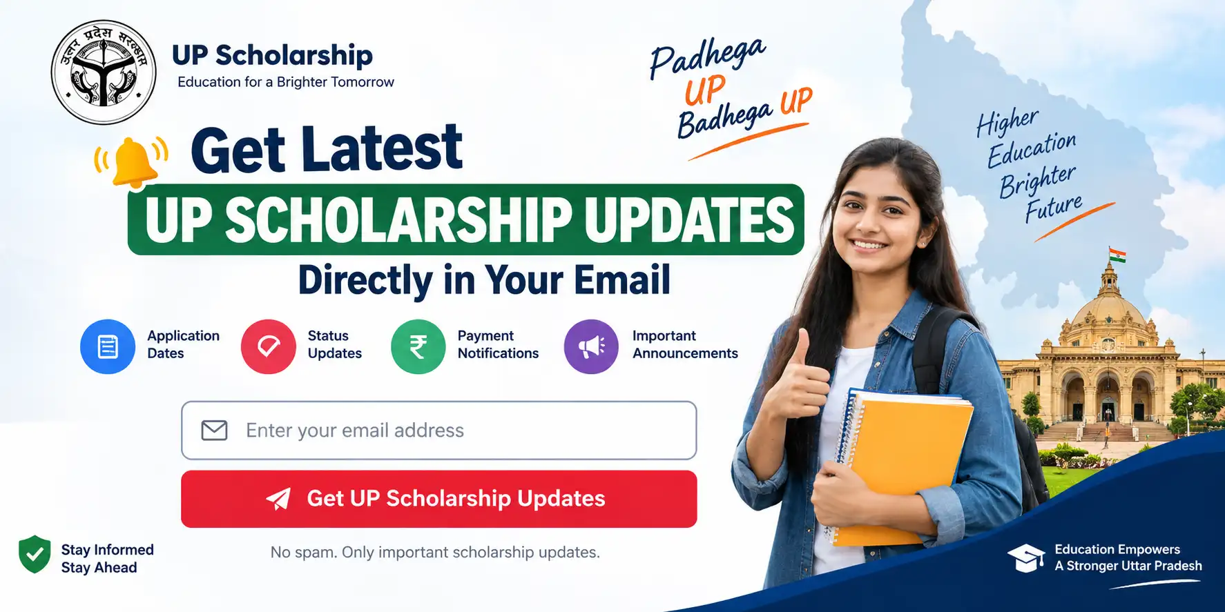 UP Scholarship 2026-27