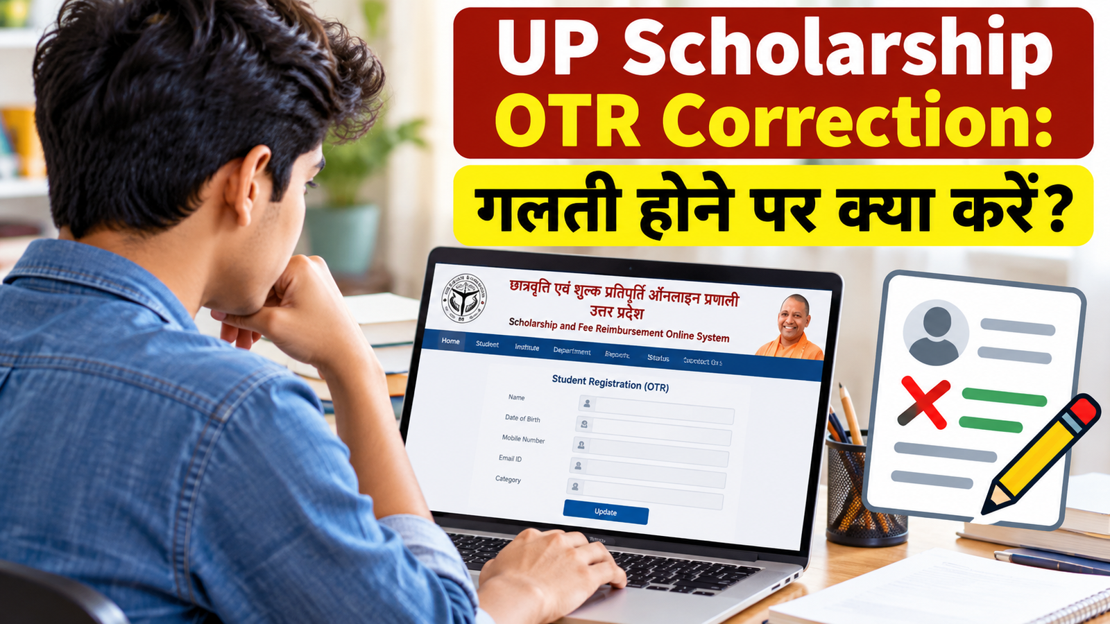 UP Scholarship OTR Correction